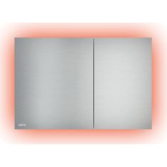Alca Plast Alcaplast Air Light R gumb za upravljanje MAT KOVINA Z OSVETLITVIJO OZADI (10/160) AIR LIGHT R