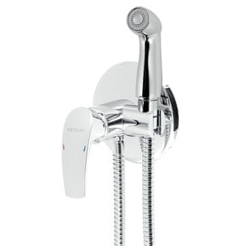 Novaservis Bide armatura Novaservis Metalia 57 ROČICA S SPLAKOVALNIM KROMOM 57211.0