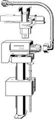 Viega Viega komplet polnilnih ventilov 831075 PLAST 718152