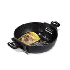 Rosmarino BlackStone globoka ponev, 28 cm