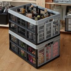 Dirt Devil zložljiv zaboj, 45 L, 53 x 37 x 27 cm, siv