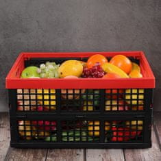 Dirt Devil zložljiv zaboj, 45 L, 53 x 37 x 27 cm, rdeč