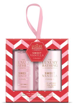 Darilni set vanilija in mandelj 3 kosi