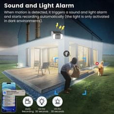 BOT Pametna zunanja kamera CS1 WiFi Tuya s sončnim panelom