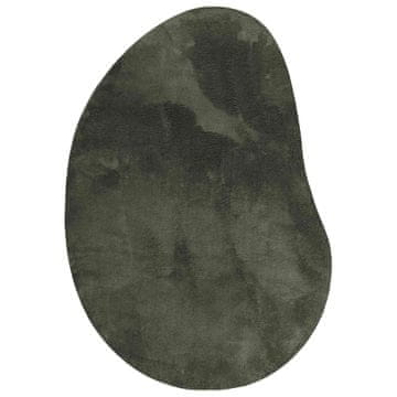 Vidaxl Preproge za površine HUARTE Gozdno zelena 120 x 170 cm