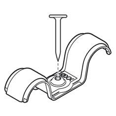 BOSCH Professional PRO EMD-20 kovinska kabelska prijemka, 50 kosov (1600A03C2M)