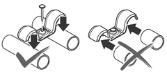 BOSCH Professional PRO EMD-28 kovinska kabelska prijemka, 50 kosov (1600A03C2R)