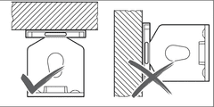 BOSCH Professional PRO FMI-M6/M8 kovinski stropni nosilec z notranjim navojem, 100 kosov (1600A03C2T)