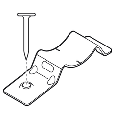 BOSCH Professional PRO EMT-B kovinski nosilec, 100 kosov (1600A03C2U)