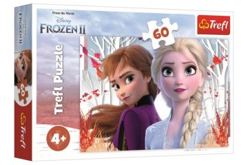 Disney Trefl Puzzle Frozen 2 - Čarobni svet Ane in Else / 60 kosov