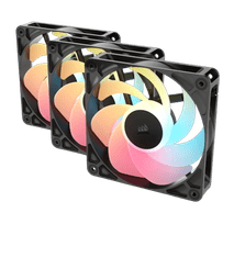 Corsair RS120-R ventilatorji, z obratnim rotorjem, 120mm, komplet treh kosov (CO-9050196-WW)