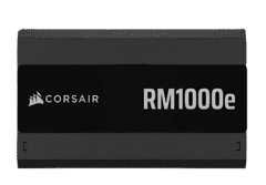 Corsair RM1000e modularni napajalnik, 1000W, ATX 3.1, črni (CP-9020297-EU)
