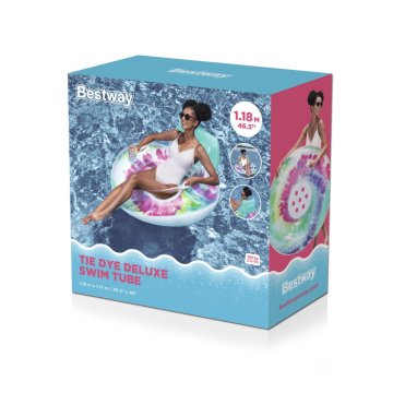 Bestway Napihljiv sedež Deluxe 1,18 m x 1,17 m