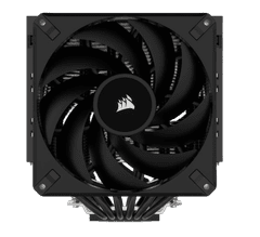 Corsair A115 zračni hladilnik za procesor, dvojni stolp, 2x 140mm, črni (CT-9010011-WW)