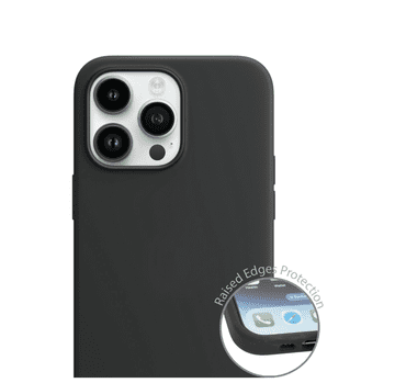 4smarts silikonski ovitek za Apple iPhone 14 Pro Max - črn