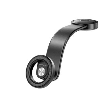 4smarts magnetni avtomobilski nosilec za telefon Flex - vrtljiv, črn in MagSafe kompatibilen