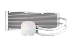Corsair NAUTILUS 360 RS vodno hlajenje za procesor, ARGB, 360 mm, belo (CW-9060095-WW)