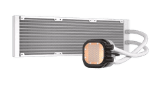 Corsair NAUTILUS 360 RS vodno hlajenje za procesor, ARGB, 360 mm, belo (CW-9060095-WW)