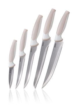 Nož TRINITY CULINARIA KREM komplet 5 kosov.