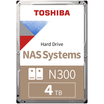 Toshiba Notranji trdi disk za NAS sisteme 4 TB, CMR tehnologija, 8,89 cm (3,5), SATA 6Gb/s, 7200 obratov/min (MN10ADA400ES)