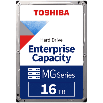 Toshiba MG09 16 TB notranji trdi disk, 8,89 cm (3,5), 7200 obratov/min (MG09ACA16TE)