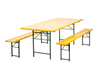 garnitura gasilske mize in 2 klopi, 200x70 cm (056025)