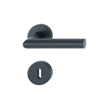 Hoppe Amsterdam E1400Z/42KV/42KVS OB F9714 garnitura z rozeto na sobni ključ