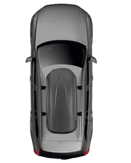 Thule Pacific M 200 strešni kovček, 410 L, siv