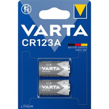 Varta CR123A 3V litijeva baterija 2 kom