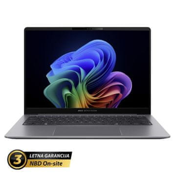 ASUS ExpertBook P5 14" (35,56cm) WQXGA Ultra 7 258V 32GB 1TB Windows 11 Pro prenosni računalnik P5405CSA-WB75D0X
