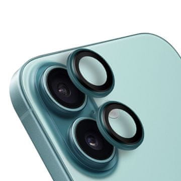 Embalaža:ME Lens Protector za Apple iPhone 16/16 Plus Teal