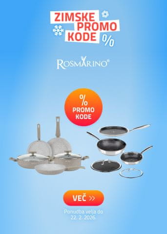 Kuhajte kot chef z izbrano posodo in dodatki znamke Rosmarino