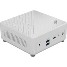 MSI Mini namizni računalnik Cubi 5 1M-441BEU barebone Core 3 / WiFi 6E + BT 5.3 / 1x2.5Gbps + 1x1Gbps (bel)