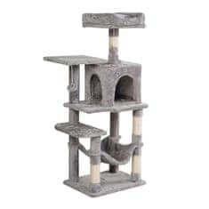 Aga Praskalnik za mačke 36x46x110 cm Siv