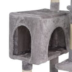 Aga Praskalnik za mačke 36x45x90 cm Sivo