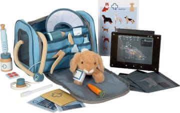 Small foot majhna noga Polnjeni zajec z veterinarskim kompletom za nego