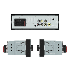 Krüger&Matz Avtoradio KM2016, 1DIN, 6,36", CarPlay/AndroidAuto