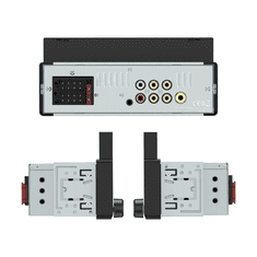 Krüger&Matz Avtoradio KM2017, 1DIN, 6,86", CarPlay/AndroidAuto