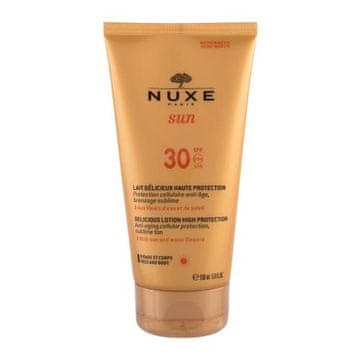 Nuxe Sun Delicious Lotion SPF30 losjon za sončenje za telo in obraz 150 ml