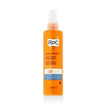 ROC Soleil-Protect Moisturising Spray Lotion SPF30 mleko za sončenje 200 ml