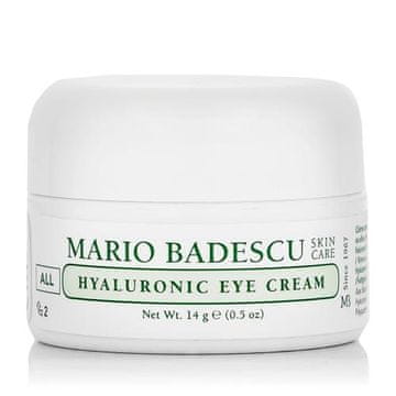 Mario Badescu Hyaluronic Eye Cream krema za področje okoli oči proti gubam, zabuhlosti in temnim kolobarjem za ženske
