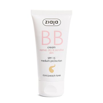 Ziaja BB krema za normalno, suho in občutljivo kožo SPF 15 Dark/Peach Tone (BB krema) 50 ml