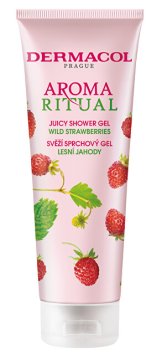 Dermacol Aroma Ritual Gel za prhanje s svežimi jagodami (Juicy Shower Gel) 250 ml
