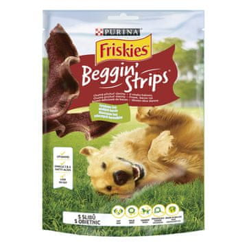 Friskies Beggin Strips priboljški za pse, 6x120 g