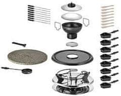 Unold Raclette Multi 4-v-1 48726 večnamenska naprava za raclette, žar in fondue