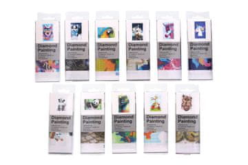 Wiky Ustvarjalno diamantno slikarstvo 15x20 cm MIX