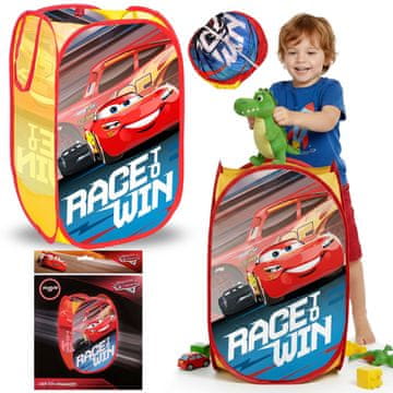 Disney DISNEY CARS Zložljiva košara za igrače, organizator za shranjevanje v otroški sobi, prostorna 70L