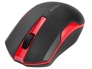 A4Tech Brezžična Miška V-Track G3-200N-1, Črno-Rdeča