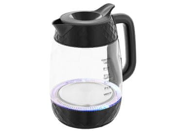 A4Tech Stekleni Električni Kuhalnik 1,8 L CrystalClear