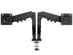 A4Tech Nosilec Za Dva Monitorja (Komplet S Podstavkom) DualForce